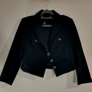 WHBM Cropped Blazer